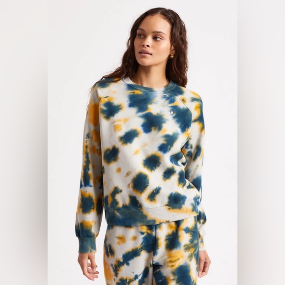 FREE PEOPLE | BRIXTON MEDIUM TIE DYE SWEATSHIRT - Picture 1 of 4